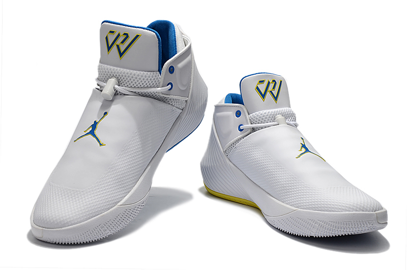 Jordan Why Not Zero.1 White Blue Shoes - Click Image to Close
